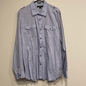 Marc Anthony light blue slim fit dress shirt